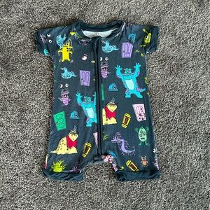 Little Sleepies Monsters Inc Shorty 3-6 months